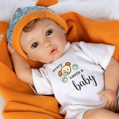 Paradise Galleries Reborn Baby Doll Girl - 20 Inch Smiling Sleeper With  Rooted Hair, Made In Gentletouch Vinyl, 4-piece Realistic Doll Gift Set :  Target