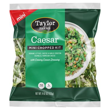 Taylor Farms Caesar Mini Chopped Salad Kit - 4.42oz