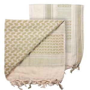 Mafoose Premium Shemagh Keffiyeh Head Neck Scarf Wrap 43" x 41" - 1 of 2