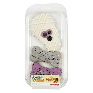 Molly's Barkery Halloween Mummy and Bones Apple and Cinnamon Crunchy Dog Treats - 0.15lb - 1 of 4