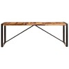 vidaXL Dining Table Natural wood grain - 2 of 2