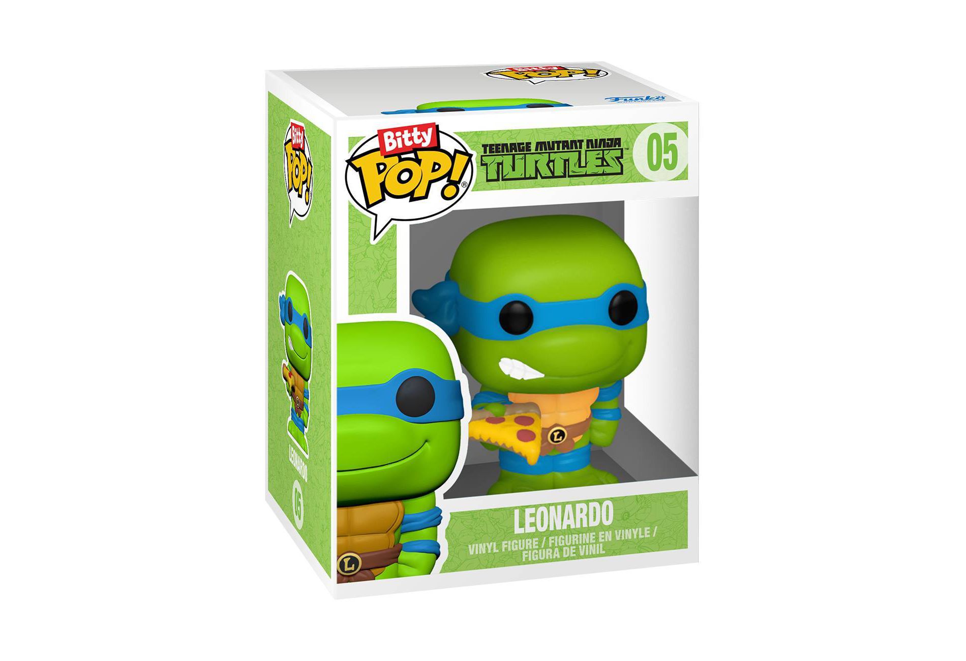 Funko Bitty POP! Rides: Teenage Mutant Ninja Turtles Leonardo and Turtle Van Figures