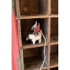 Kalalou Flying Pig Ornament Set (M2) – Recycled Iron Christmas Decorations, Set of 4 - 2 of 3