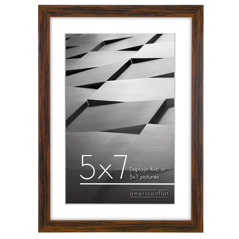 Americanflat Thin Picture Frames with tempered shatter-resistant glass - Horizontal and Vertical Formats for Wall and Tabletop, 1 of 7