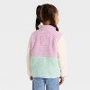 Toddler Girls' Full Zip Fleece Jacket - Cat & Jack™ - 2 of 4