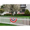 Briarwood Lane 4th of July Patriotic Bunting 48" X 24" (Set of 3 1x1 For 4th of July Bundle - 4 of 4