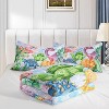 Boersma Comforter Set with Cartoon Dinosaur Print, 1 Comforter and 2 Pillowcases for Boys and Girls Bedroom, All Season Twin - 4 of 4