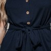Women's Chic Navy Romper for Breezy Beach Days -Cupshe - 2 of 4