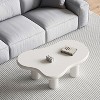NicBex Cream Style Cloud Coffee Table with Solid Legs,Funky Minimalist Tea Table,Center Table for Living Room - 3 of 4