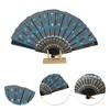 Unique Bargains Sequins Folding Fan 1 Pc - 3 of 4