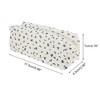 Unique Bargains Floral Print Style Drawstring Makeup Bag 1 Pc - 2 of 4