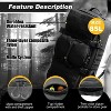 Paaaawaters 3 In 1 Military Backpack Travel Duffle Bag for Weekender Gym Traveling Workout Deployment - 4 of 4