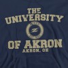 University of Akron The Official Circle Logo Adult Pull-Over Hoodie - 2 of 4