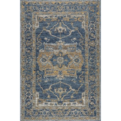 Nuloom Pearl Indoor/Outdoor Reversible Medallion Area Rug