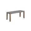 40" Davenport Coat Hook and Faux Concrete Bench Set Light Amber - Alaterre Furniture: Rustic Industrial, 5 Double Hooks - 4 of 4