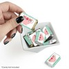 Big Dot of Happiness Floral Let’s Par-Tea - Mini Candy Bar Wrapper Stickers - Garden Tea Party Small Favors - 40 Count - 2 of 4