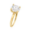 Ross-Simons 3.00 Carat CZ Solitaire Ring in 14kt Yellow Gold - 3 of 4