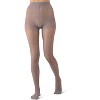 Memoi Women's Textured Cotton Rich Inverted Crochet Fashion Tights - 2 of 4