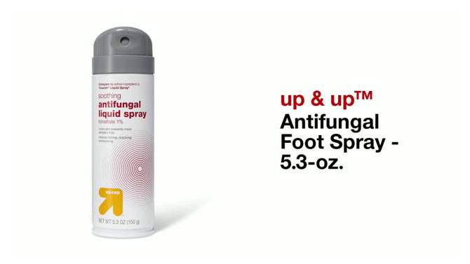 Antifungal Foot Spray - 5.3oz - up &#38; up&#8482;, 2 of 5, play video