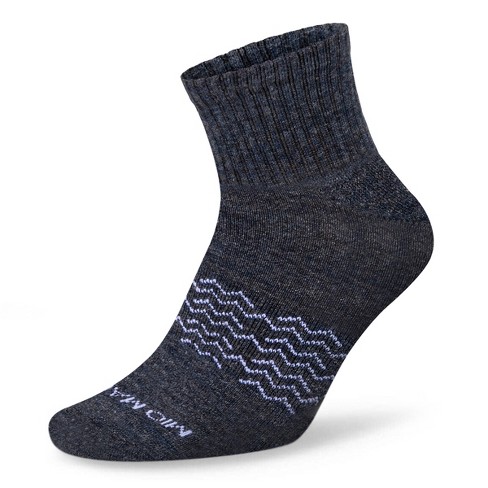 Men's Moisture Control Low Cut Ankle Socks 1 Pack - Black - Space Dye ...