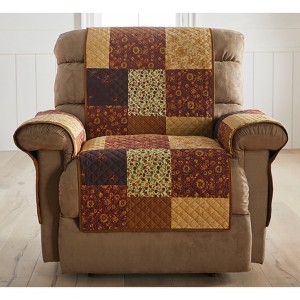 BrylaneHome Printed Faux Patchwork Protector - 1 of 1