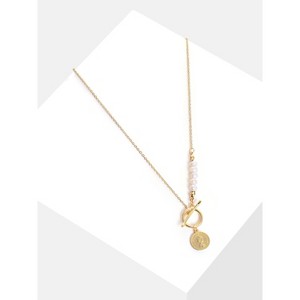 SOHI Women's Gold Link Chain Necklace - 1 of 4