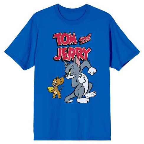 tom and jerry graphic tee