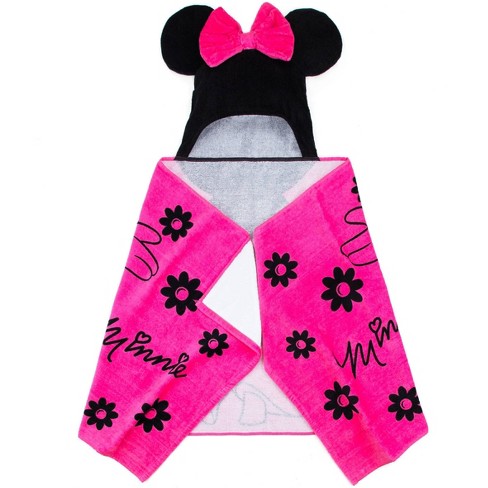 Minnie Mouse Kids Hooded Towel Target