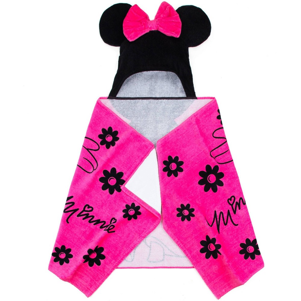 Photos - Towel Minnie Mouse Kids' Hooded 