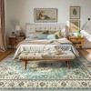 Lahome Boho Traditional 8'x10' Area Rugs Ultra-Thin Soft Washable Rugs for Living Room Non-Shed Print Indoor Carpet for Bedroom Playroom Nursery - 2 of 4