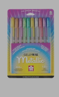 Sakura Gelly Roll Metallic Nature Pens - 3 Pack – Dotgrid
