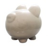 Child To Cherish 7.75 In Gray Ombre Piggy Bank Money Save Baby Decorative Banks - 4 of 4