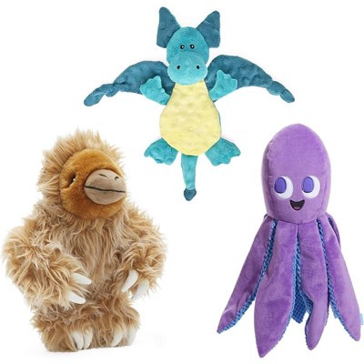 ZippyPaws of BarkBox Bundle Squeaky Dog Toys Plush Chew Toys  Pet Toys