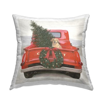 Stupell Industries Holiday Dog in Truck