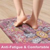 BAGOKIE Boho Anti Fatigue Kitchen Mat Set of 2 - 2 of 4
