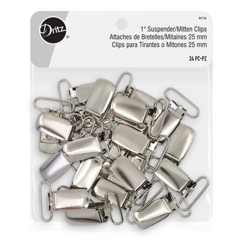 Dritz Overall Buckles for 1 Straps 2/Pkg-Nickel