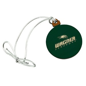 Wagner College Primary Logo Mini Small Tiny Wood Christmas Tree Holiday Ornament - 1 of 4