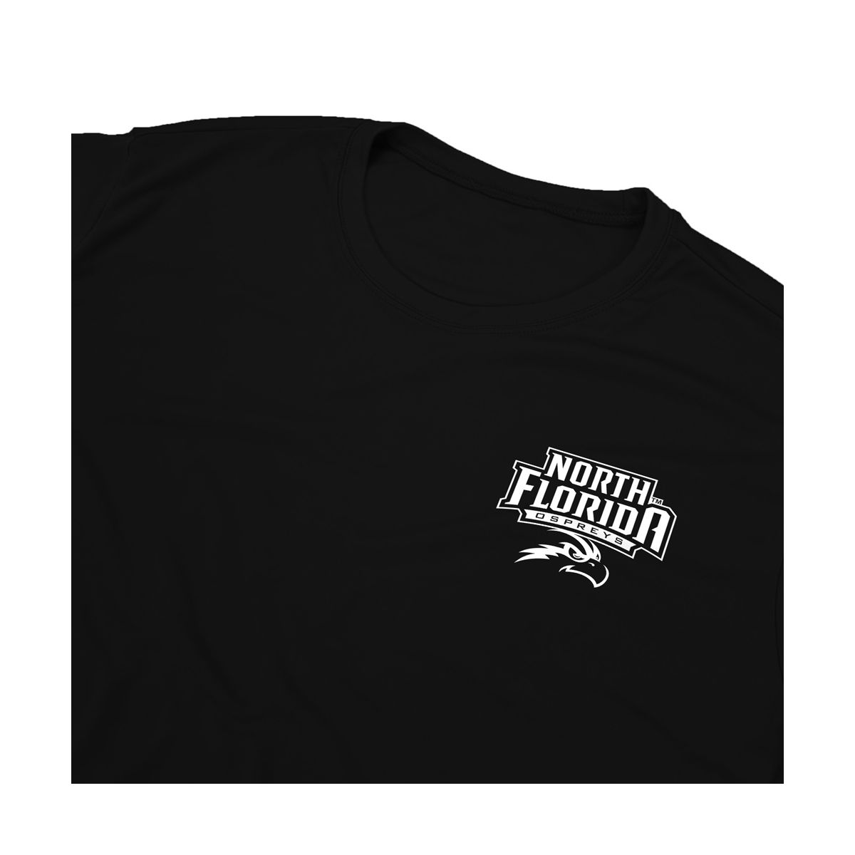 Men's University of North Florida Men's Sport Active T-Shirt Left Chest Logo - thumbnail 5