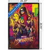 Trends International Marvel Ms. Marvel - One Sheet Framed Wall Poster Prints - 3 of 4