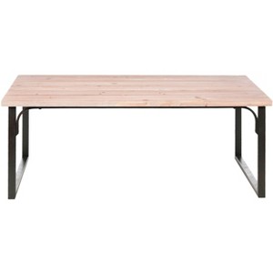 Steven Coffee Table - AMH6559A - Brown - Safavieh Couture - 1 of 4