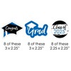 Big Dot of Happiness Blue 2025 Graduation Party - DIY Shaped Cut-Outs - 24 Count - 2 of 4