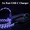 2.4A RGB LED Light Durable USB Cable for IPhone IOS Lighting 3FT - 4 of 4