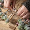 72"L Sullivans Artificial Snowy Pine Berry Christmas Garland, Green, Indoor Christmas Decor - 4 of 4