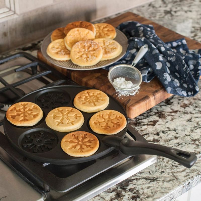 Nordic Ware Snowflake Pancake Pan, 2 of 5