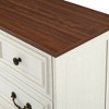 APRILSOUL White Modern White 5 Drawers Dresser for Bedroom, Ample Storage Wide Chest of Drawers, Sturdy and Safe - 4 of 4