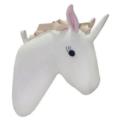 unicorn head plush