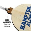 Hampton University Pirates Alumn Wood Christmas Tree Holiday Ornament - 3 of 4