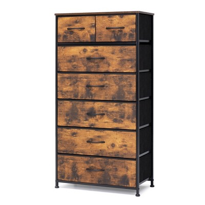 Pellebant Vertical Storage Dresser 7-drawer Chest Closet Organizer Unit for Bedroom