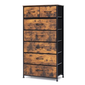 Pellebant Vertical Storage Dresser 7-drawer Chest Closet Organizer Unit for Bedroom - 1 of 4