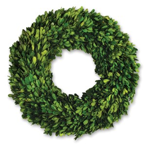 Plum & Post Boxwood Wreath 16" - 1 of 3